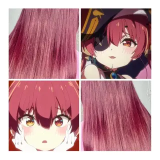 セミロング カラー GARU-ガル-所属・TSUNO🦖 派手髪/オタク美容師のヘアスタイル