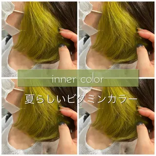 ミディアム カラー ヘアアレンジ 指名支持率NO.1 スタイリストのヘアスタイル