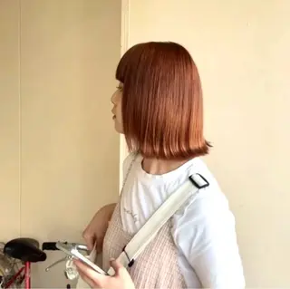 ミディアム カラー カシェリタ🌛 ハルナのヘアスタイル