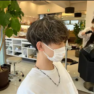 メンズ シールエクステ/メン ズパーマ/鎌倉/ユウのヘアスタイル