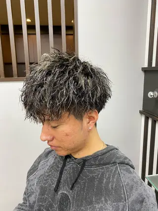 ミディアム パーマ リレーション 2ndのヘアスタイル