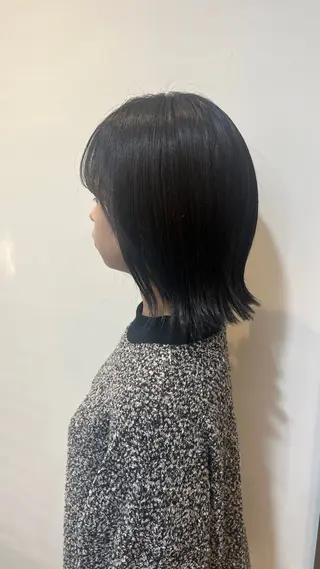 カラー 米山 すずののヘアスタイル