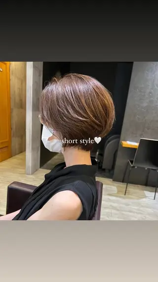 ショート tre.店 Rinのヘアスタイル