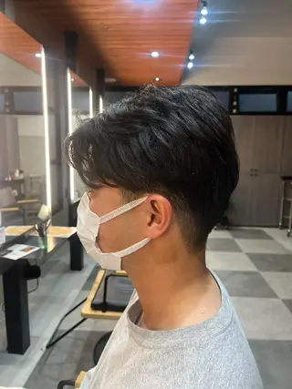 メンズ 縮毛矯正/髪質改善/ ハイトーン/Makoのヘアスタイル