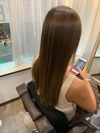ロング ささき まさとのヘアスタイル
