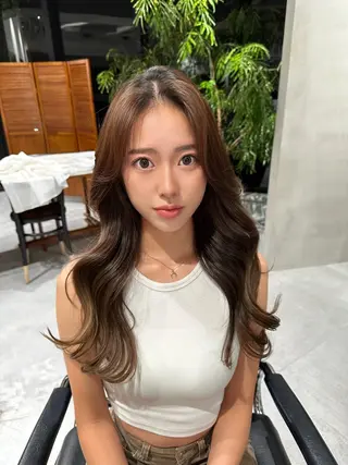 ロング 韓国ヘア/レイヤー Yan✂︎のヘアスタイル