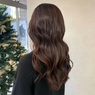 ロング 韓国/透明感カラー さなのヘアスタイル