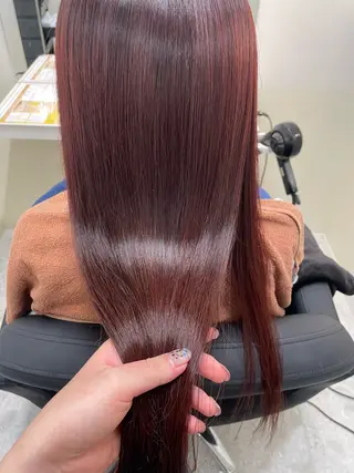 ロング カラー 🩰ニシムラヒカリ 半個室salon♡*のヘアスタイル
