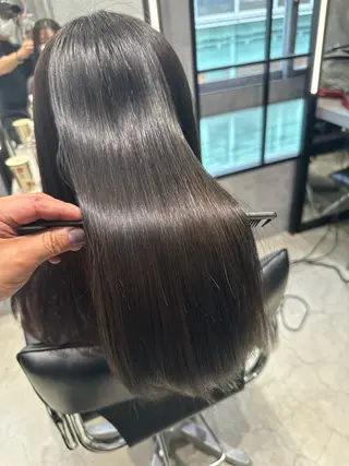 ロング メテオ取扱✨美髪 矯正✨HiroNYのヘアスタイル