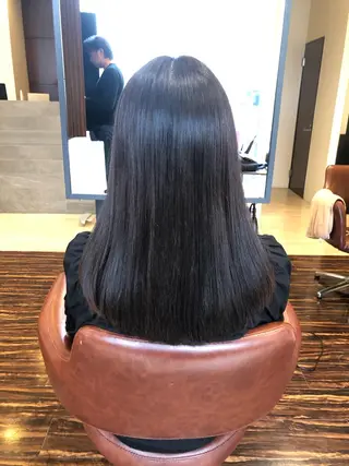 ロング pesca 仙台駅前店所属・🖤オサダ マナミ🖤のヘアスタイル