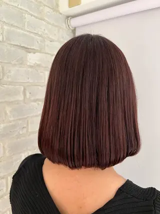 ロング 🤎艶感ベージュ/ ミルクティー🤎のヘアスタイル