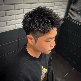 ショート メンズ メンズ特化/パーマ/ メッシュ/竜成のヘアスタイル