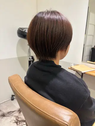 ショート 髪質改善ストレート/ ボブ／ショート/のヘアスタイル
