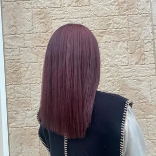 ロング JILL    hair所属・maki💖 ボブ/縮毛矯正のヘアスタイル