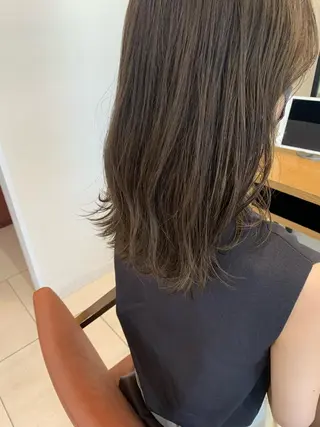 セミロング カラー 🌱小顔ヘア/ボブ ミディアム/双葉🌱のヘアスタイル