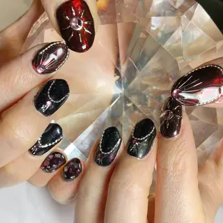 ネイル あ きのネイルデザイン