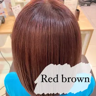 ミディアム カラー ミルクティーベージュ 暖色カラー/池田麻帆のヘアスタイル