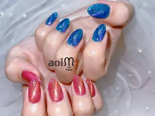 ネイル 葵うさぎ所属・葵うさぎ AIのネイルデザイン