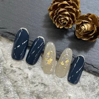 ネイル ⭐︎休業中の練習⭐︎ JNA認定講師髙橋のネイルデザイン