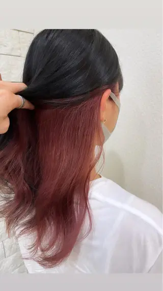 カラー 名古屋のピンク好き かずくん🦩のヘアスタイル