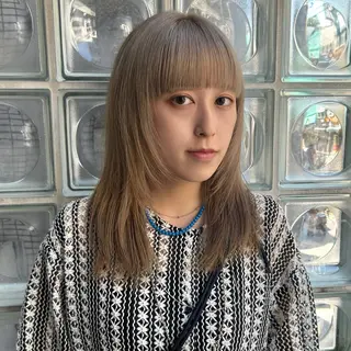 ロング カラー 横浜カラー/レイヤー / SAKI💫のヘアスタイル