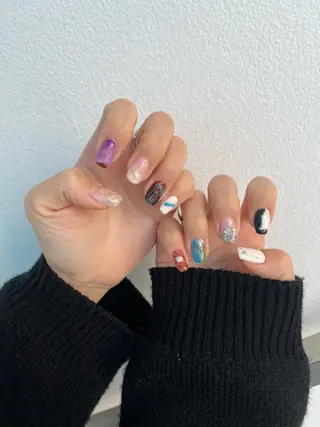 ネイル 【韓国ヘア・ネイル】 HINATA🍒のネイルデザイン