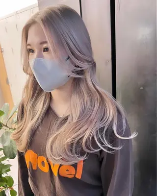 ロング カラー カラー系/カット特化 🟠オオタキマサシのヘアスタイル