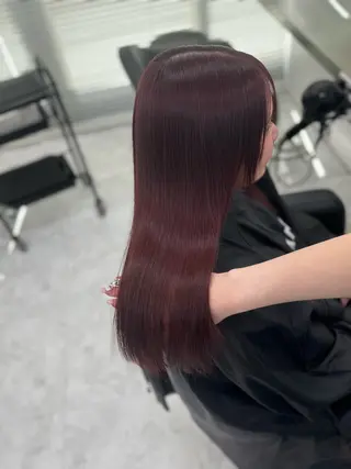 セミロング カラー 🎀愛されgirly ヘア🫧Ayakaのヘアスタイル