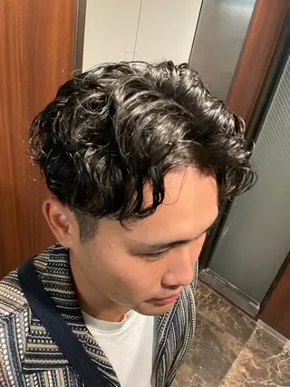 ミディアム パーマ ヒロ銀座ヘアーサロン所属・八木 誉理花 🙏注意事項必読🙏のヘアスタイル