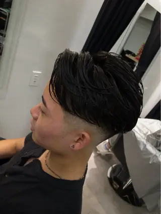 ショート パーマ メンズ INTRO SHIBUYA by Fi-Ne所属・💈メンズフェード 特化DAIYA💈のヘアスタイル