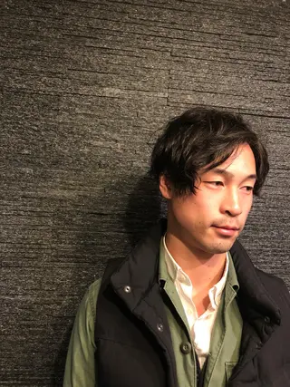 ショート パーマ さくま 佐久間のヘアスタイル