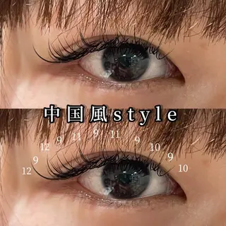 マツエク・マツパ シールエクステ/ ダブルカラー/茉央のヘアスタイル