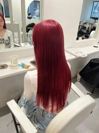 カラー philia所属・HONO/韓国 🇰🇷大阪エクステのヘアスタイル