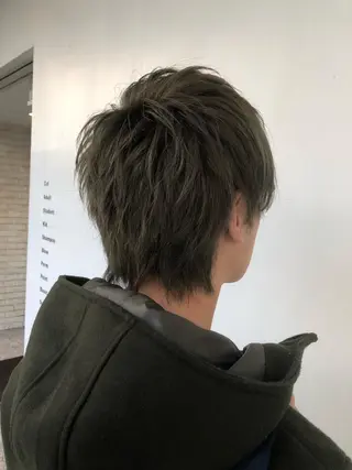 ショート カラー メンズ シェアサロン　シエナ所属・東條 克義のヘアスタイル