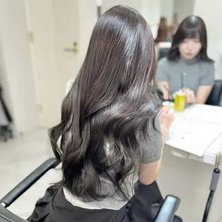 ロング カラー 上品モテ韓国ヘア 🩶渋谷/aoiのヘアスタイル