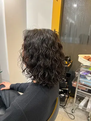 パーマ メンズ fifth神宮前 HIN★T★のヘアスタイル