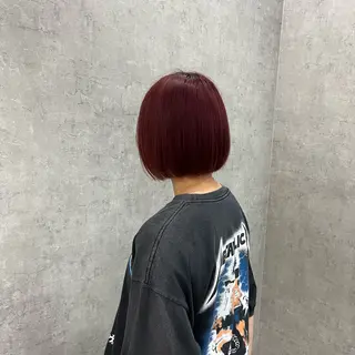 ショート カラー 中島 日菜のヘアスタイル