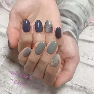 ネイル 💅ネイルハウス🏡 🎀TOMO🎀のネイルデザイン