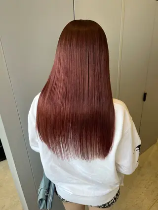 ロング 斉藤 果音のヘアスタイル