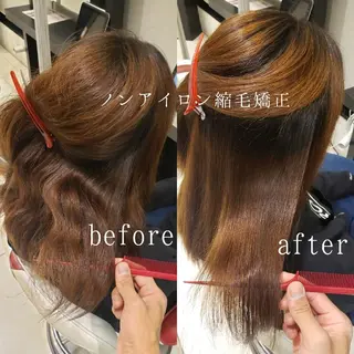 セミロング 鈴木 昌浩のヘアスタイル