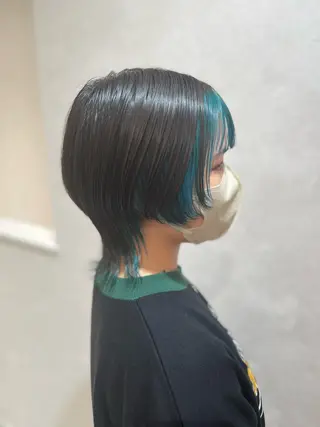 ショート カラー 髪質改善カラー/ インナーカラー/関澤のヘアスタイル
