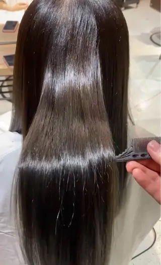 セミロング 髪質改善ヘアエステサロン   AinoaHanare所属・【髪質改善専門店】 Hanareのヘアスタイル