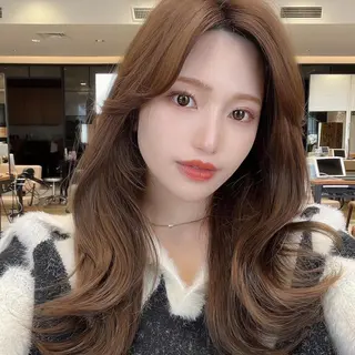 ロング 🧡くびれヘア/前髪 顔周り🧡久原結衣のヘアスタイル