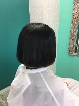 ミディアム 山本 雷のヘアスタイル