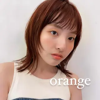 ショート カラー ボブパーマ ♡ヨシカワハナコのヘアスタイル