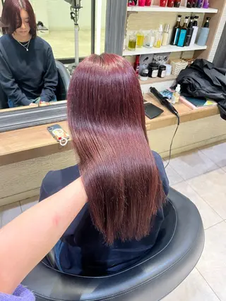 ロング ハイトーン／アレンジ 🩵NANAMIのヘアスタイル