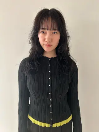 ロング カラー ケアパーマ/ブリーチ daisukeのヘアスタイル