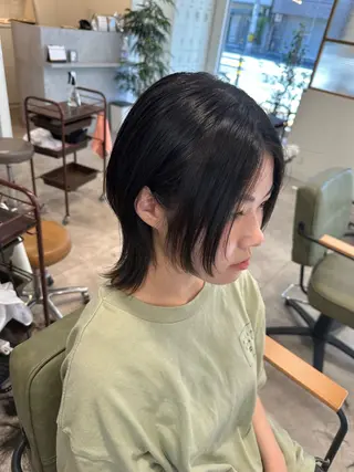 ミディアム desirbeaux 板垣鈴香のヘアスタイル