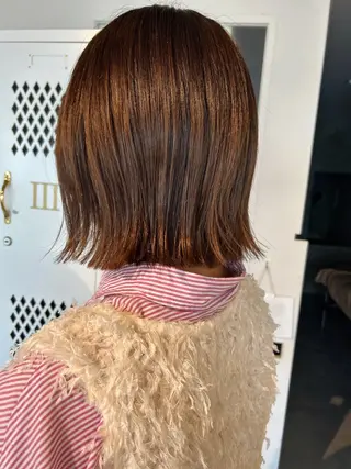 ショート 透明感カラー 暖色shihoのヘアスタイル