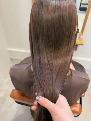 ロング カラー rion🪽 /ワンカラーのヘアスタイル